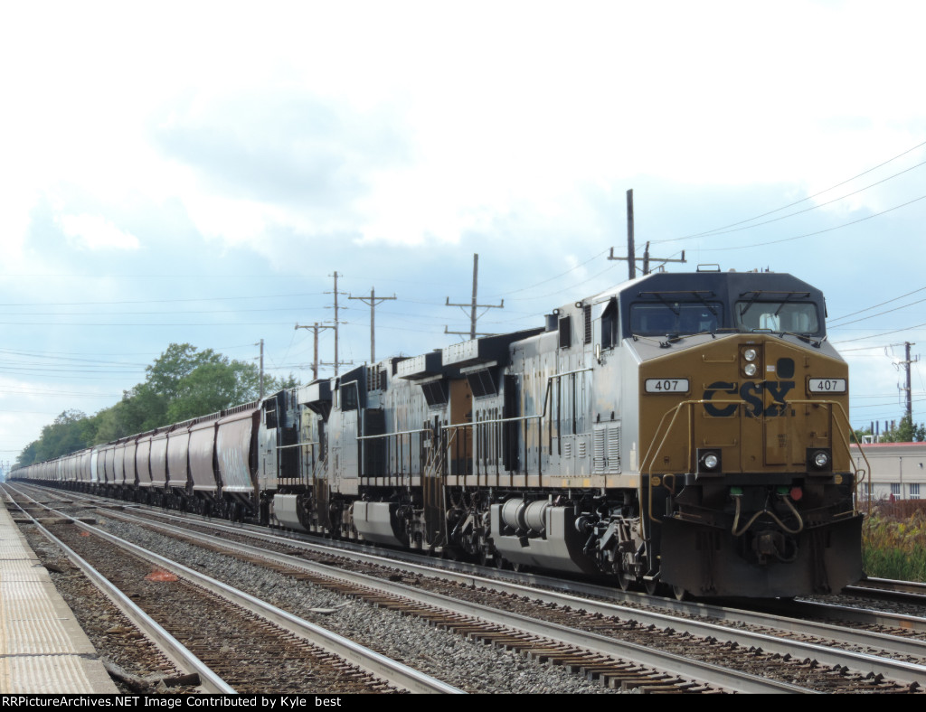 CSX 407 on G107